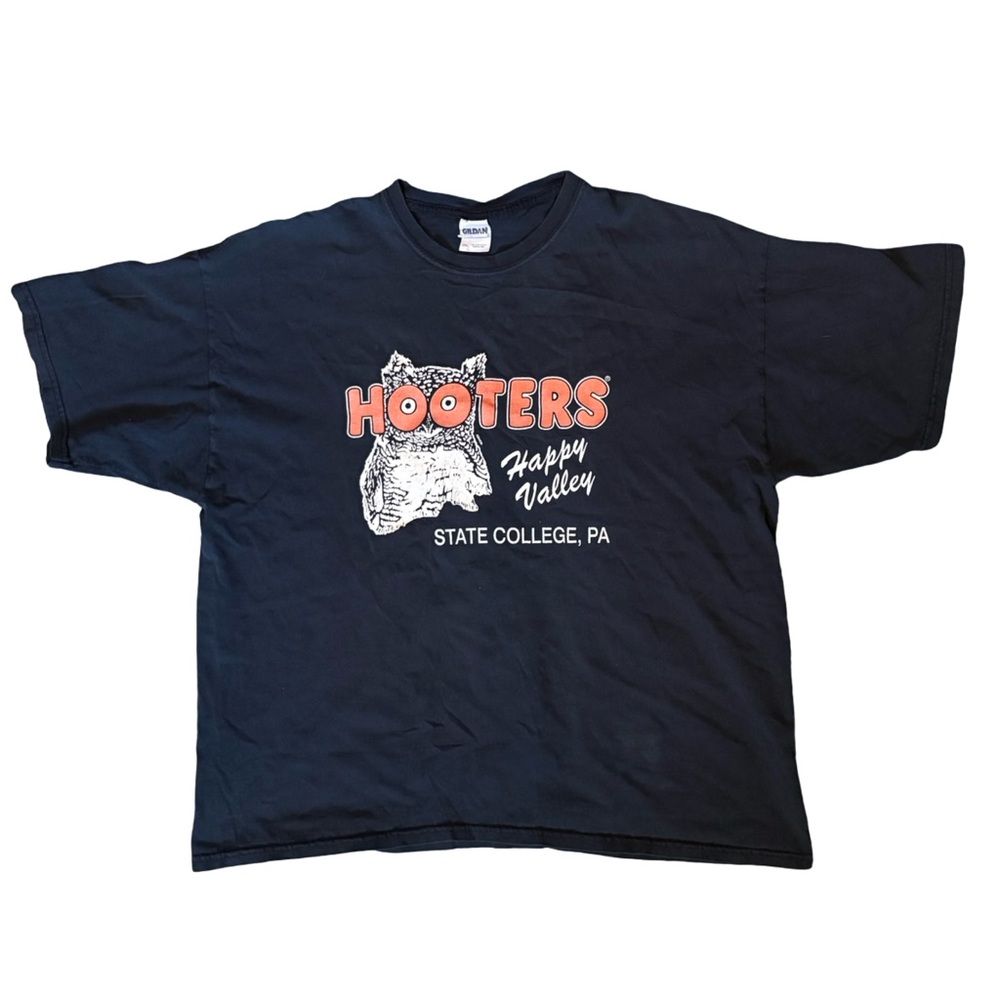 Vintage Hooters Happy Valley State College PA T-Shirt 2XL Oversized 🔥 - Picture 2 of 6